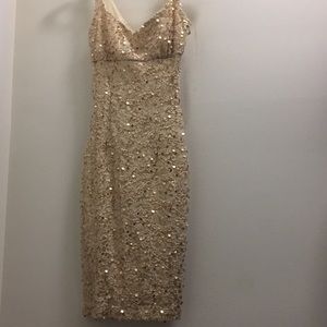 beautiful gold dress